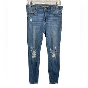 JOE’s Jeans size 28 women’s Midrise Skinny Distressed Blue Jeans 💙💙‎